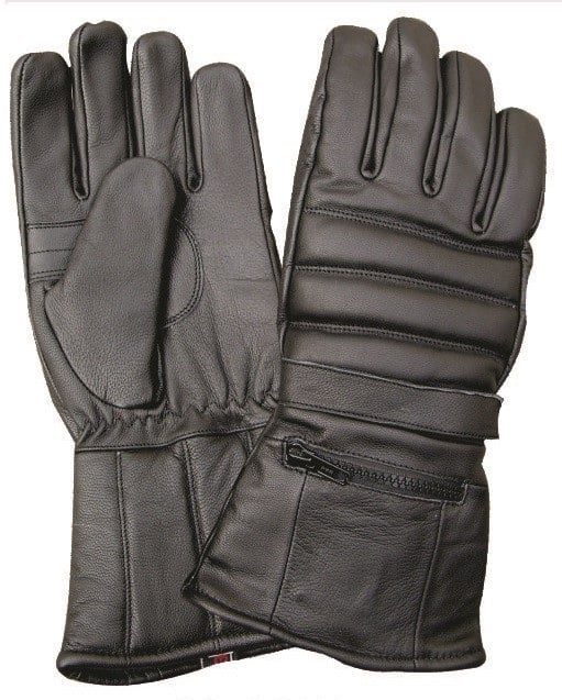 Padded Motorcycle Gloves with Rain Shield
