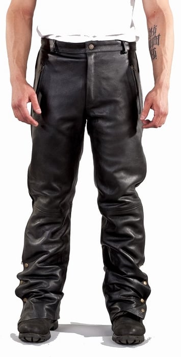 mens leather pants motorcycle